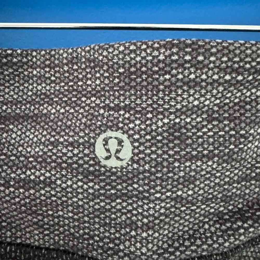 Lululemon Align Leggings Women's Tweed Pattern Thick EUC Pocket - Size 6